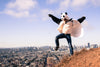 Panda suits do not enable you to fly